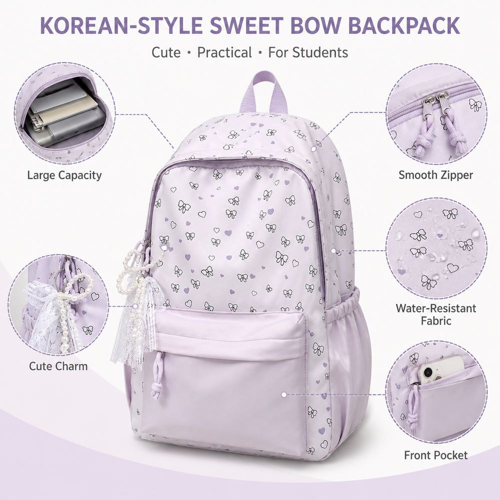Casual Large Capacity Student  - đánh giá và giá Canvas Backpack Casual