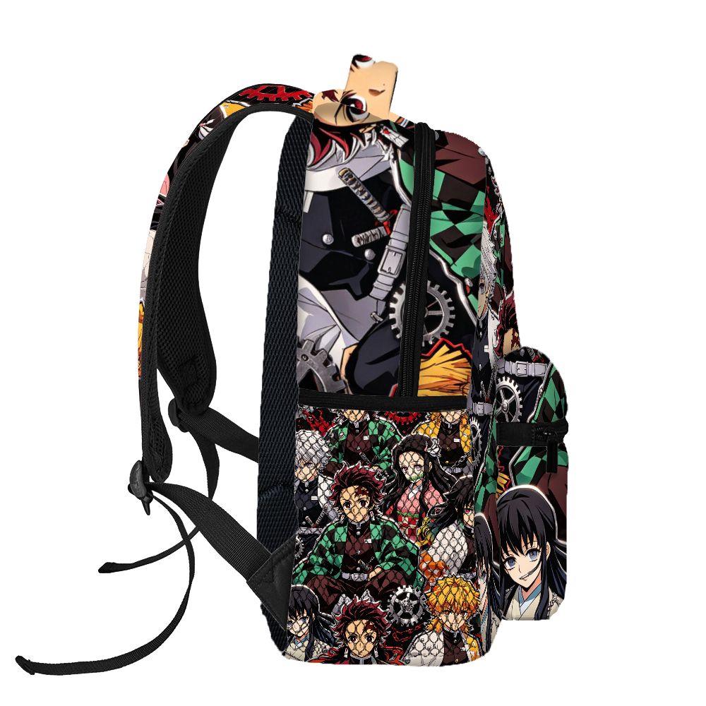 Demon Slayer Anime Backpack Ta - đánh giá và giá School Backpack Teen