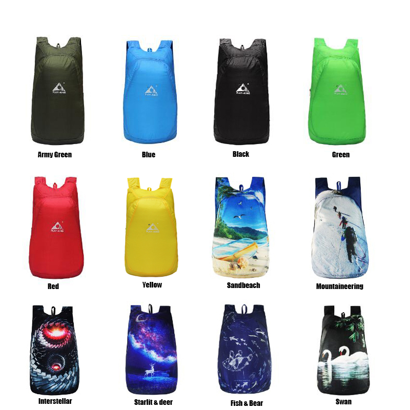 PLAYKING Nhẹ Siêu Nhẹ Packable - đánh giá và giá Foldable Backpack Small