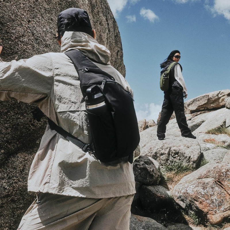 Right Shoulder Chest Bag 7.5L  - đánh giá và giá Sling Backpack Shoulder