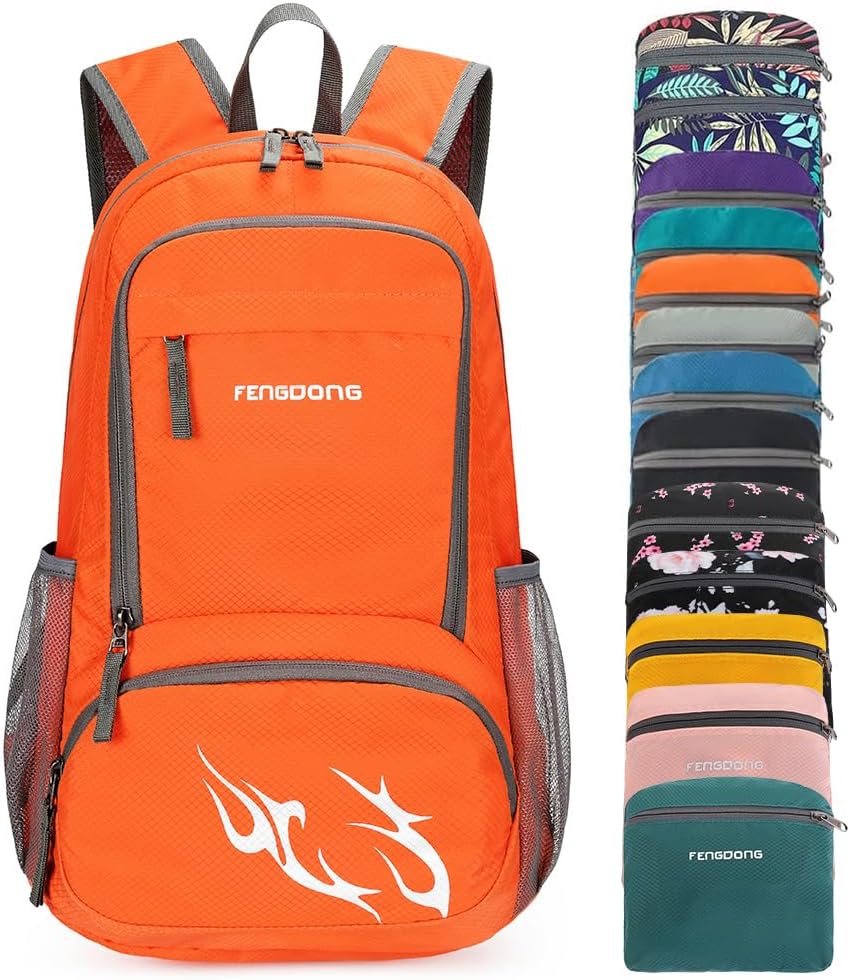 FENGDONG 35L Lightweight Folda - đánh giá và giá Foldable Backpack Small